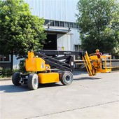 Gelenkteleskoparbeitsbühne mit zwei Antrieben, 18 m