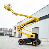 Elektrische Gelenkteleskoparbeitsbühne